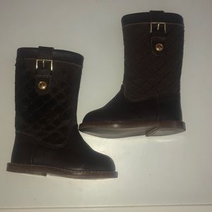 Janie and Jack QUILTED RIDING BOOT